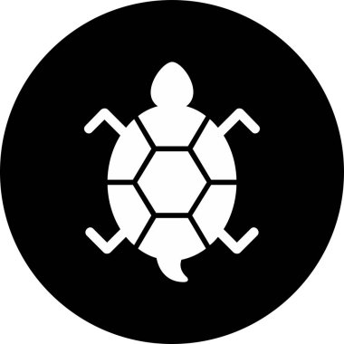 Bir kaplumbağanın ağ çizimi