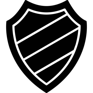 kalkan simgesi web basit illüstrasyon