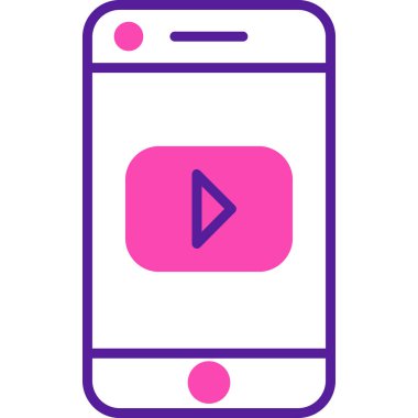 vektör çizimi sosyal medya simge 