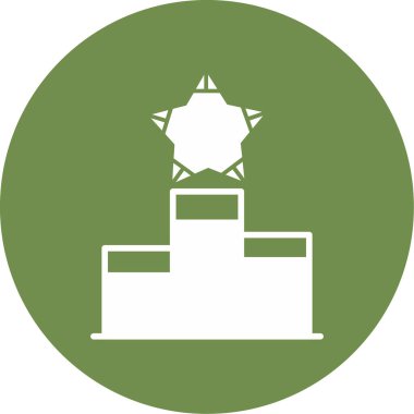 yıldız web simgesi basit illüstrasyon 