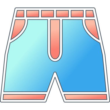 Web simgesi vektör illüstrasyonunu kısaltır