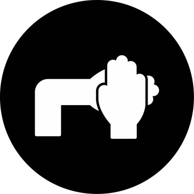 Kendini Sınırla Ağ simgesi basit illüstrasyon 