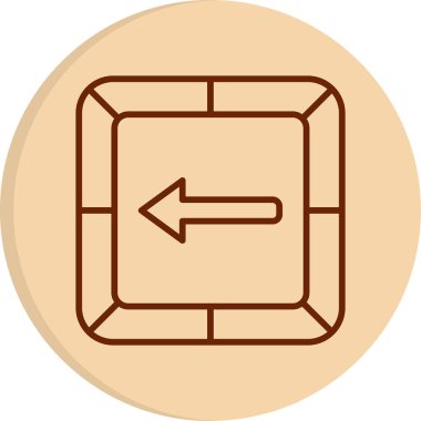 Arkaplan veya ok simgesinin vektör çizimi