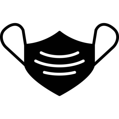 Bir maskenin vektör illüstrasyonu 
