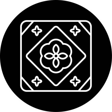 Döşeme. Web simgesi basit illüstrasyon