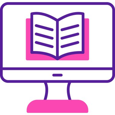 Özel ders. Web simgesi basit illüstrasyon