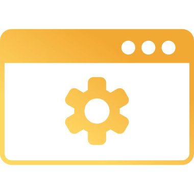 İçerik Yönetimi web simgesi vektör illüstrasyonu