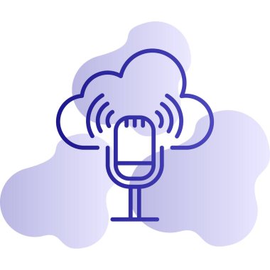 bulut vektörü resimleme tasarımı 