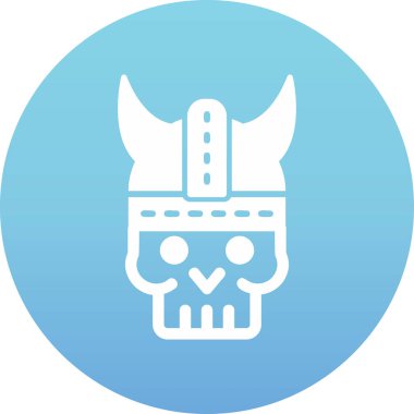 Bir kafatasının vektör çizimi 