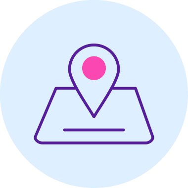 Yer tutucu. Web simgesi basit illüstrasyon