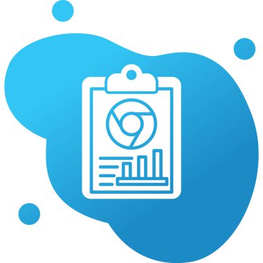 İzleme. Web simgesi basit illüstrasyon