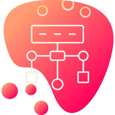 vector illustration of modern Algorithm icon            