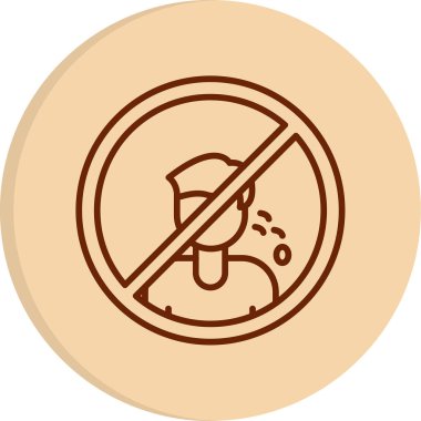  Web simgesi vektör illüstrasyonunu tükür 