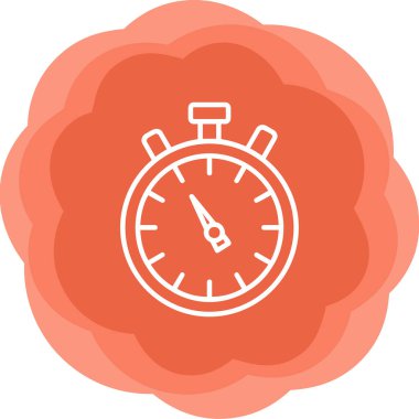 Kronometre simgesi çizimi