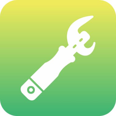 Açıcı simgesi vektör illüstrasyonu