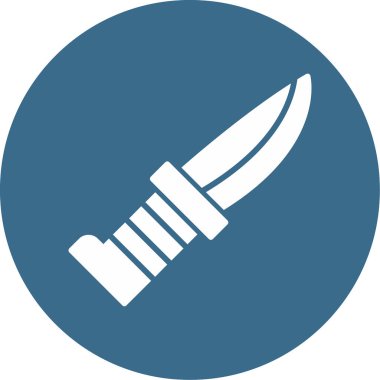 bıçak simgesi vektör illüstrasyonu