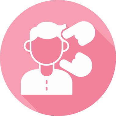 Ayrımcılık web simgesi vektör illüstrasyonu