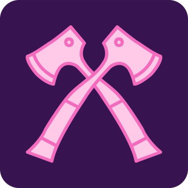 Baltalar. Web simgesi basit illüstrasyon