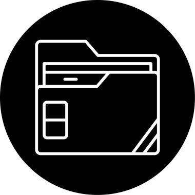 dizin simgesi, vektör illüstrasyonu basit tasarım