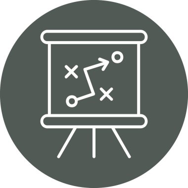 Günümüz ikonunun vektör çizimi. Danışmanlık ve Eğitim konsepti