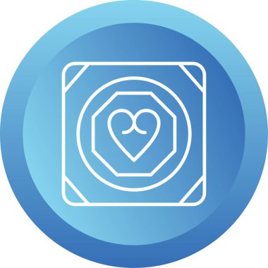 Döşeme. Web simgesi basit illüstrasyon