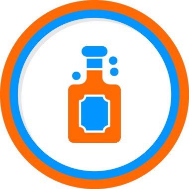 Zeytinyağı. Web simgesi basit illüstrasyon             