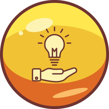 idea web icon simple illustration 