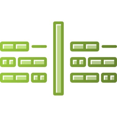 Gantt Grafik Ağ simgesi, vektör illüstrasyonu