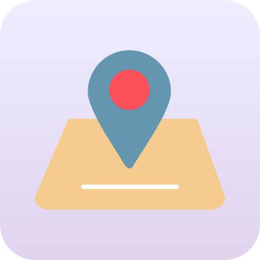 Yer tutucu. Web simgesi basit illüstrasyon