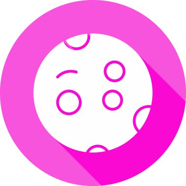 Merkür web simgesi vektör illüstrasyonu