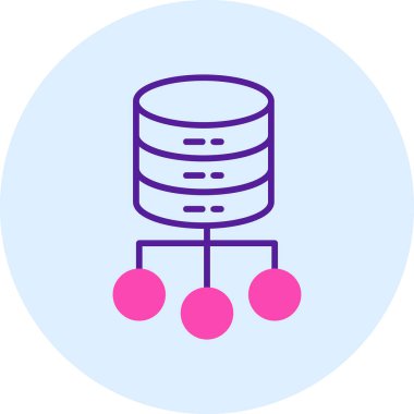 ağ web simgesi, vektör çizim 