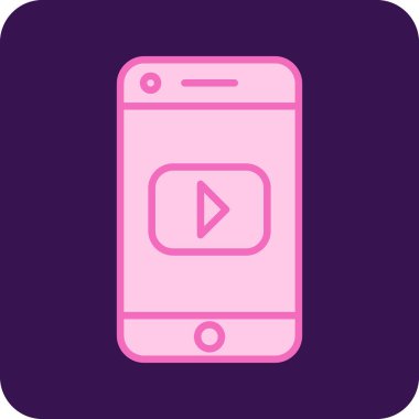 vektör çizimi sosyal medya simge 