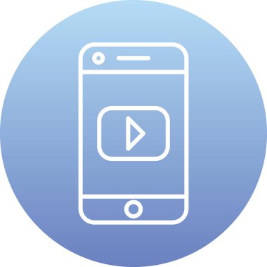 vektör çizimi sosyal medya simge 