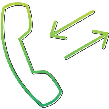 Web 'iniz için telefon simgesi çizimi 