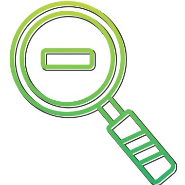 Simge vektör illüstrasyon tasarımını büyüt