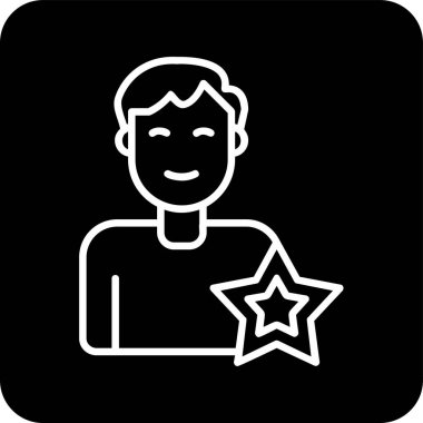 Tecrübe Ağı simgesinin vektör çizimi 