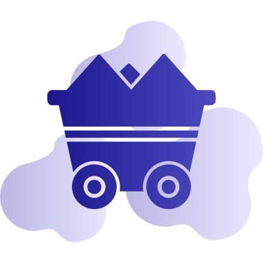 cart web simgesi basit illüstrasyon 