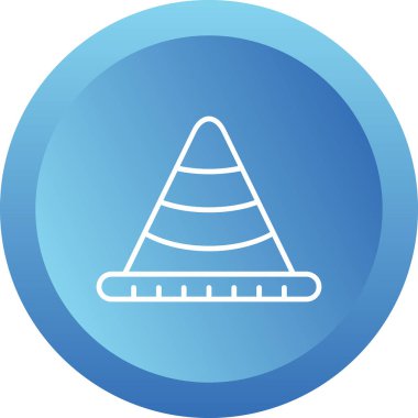 koni simgesi, vektör illüstrasyonu basit tasarım