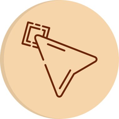 Web simgesi vektör illüstrasyonuna tıklayın 