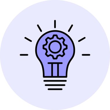 Yenilik simgesi vektör illüstrasyonu