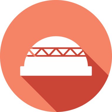 Bosu Ball web simgesi vektör illüstrasyonu