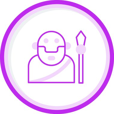 Yunan Mitolojisi Web simgesi vektör illüstrasyonu