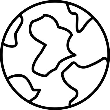 Dünya çapında web simgesi, vektör çizim       