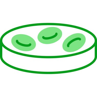 Kırmızı kan hücreleri. Web simgesi basit illüstrasyon