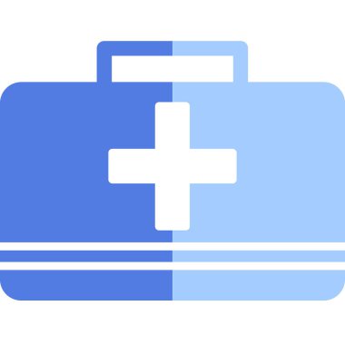 İlk yardım çantası vektör çizim 