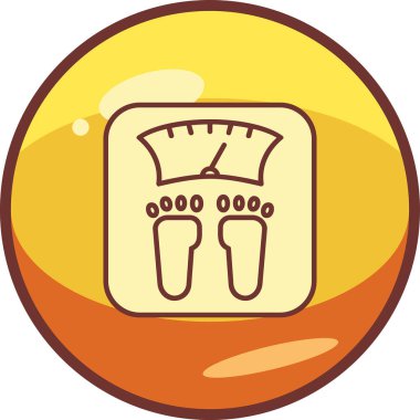 Taslak biçimdeki ağırlık simgesi 