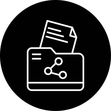 dizin simgesi, vektör illüstrasyonu basit tasarım