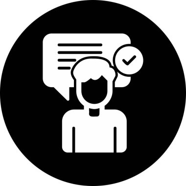 Karar Web simgesi vektör illüstrasyonu oluşturma