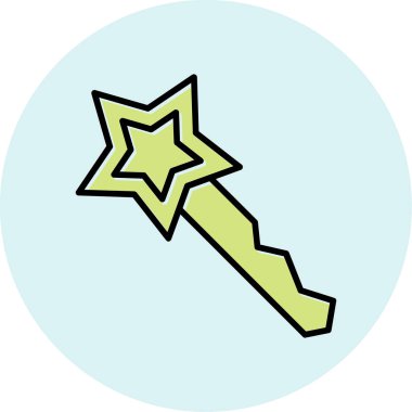 Anahtar Yetenekleri web simgesi vektör çizimi