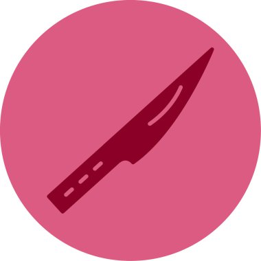 bıçak simgesi vektör illüstrasyonu